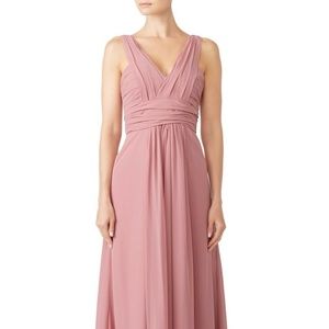 MONIQUE LHUILLIER Cerise Rebecca Womens Gown